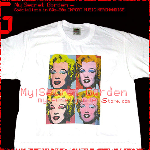 Andy Warhol - Marilyn Monroe Pop Art T Shirt